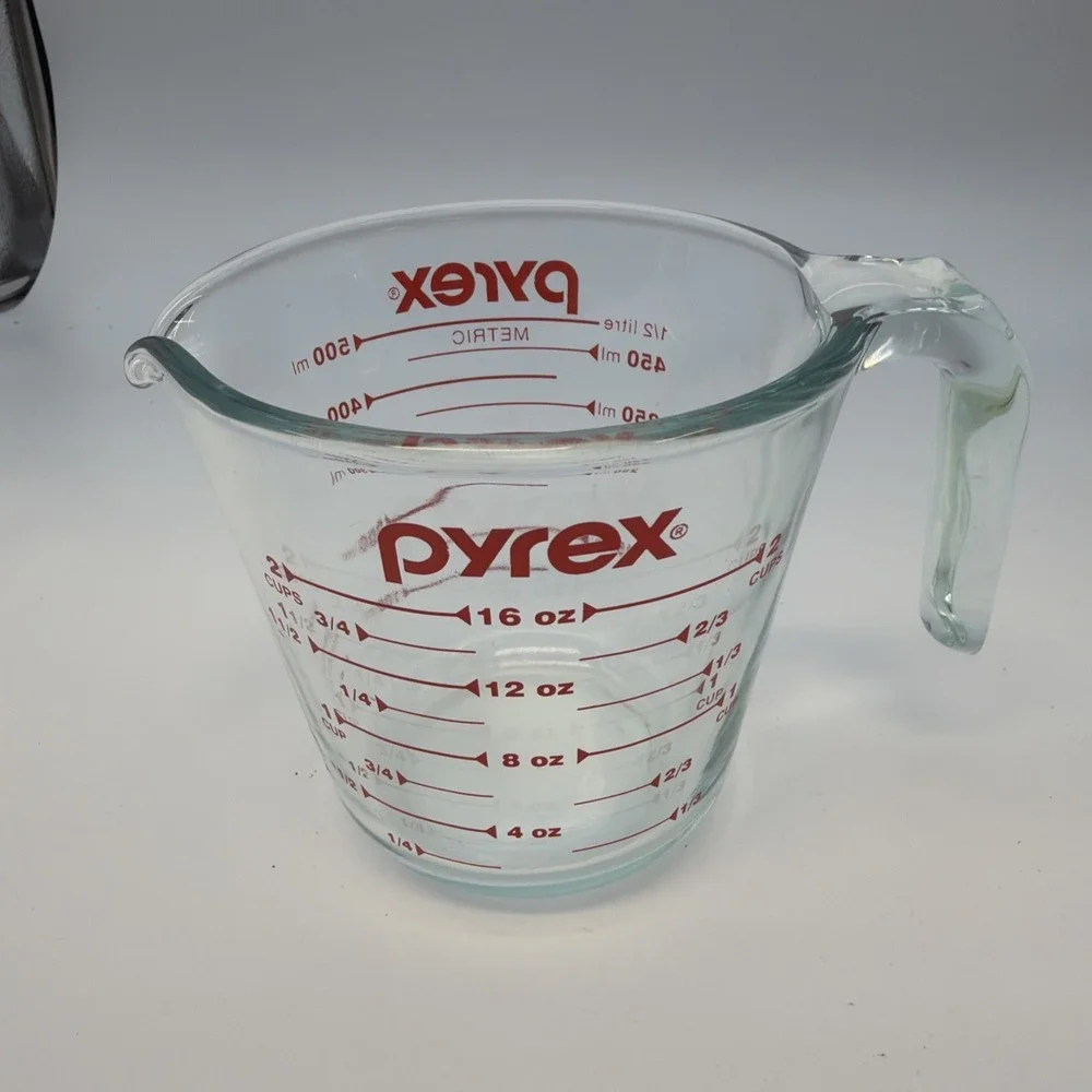 Pyrex Prepware 2-Cup‎ Glass Measuring Cup Made In The USA